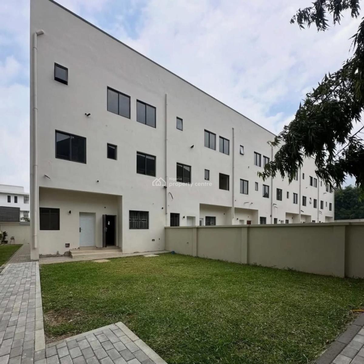 Newly Built 5 Bedroom Gated Terrace Duplex with Boys Quarter, Katampe Extension, Katampe, Abuja, Terraced Duplex for Sale