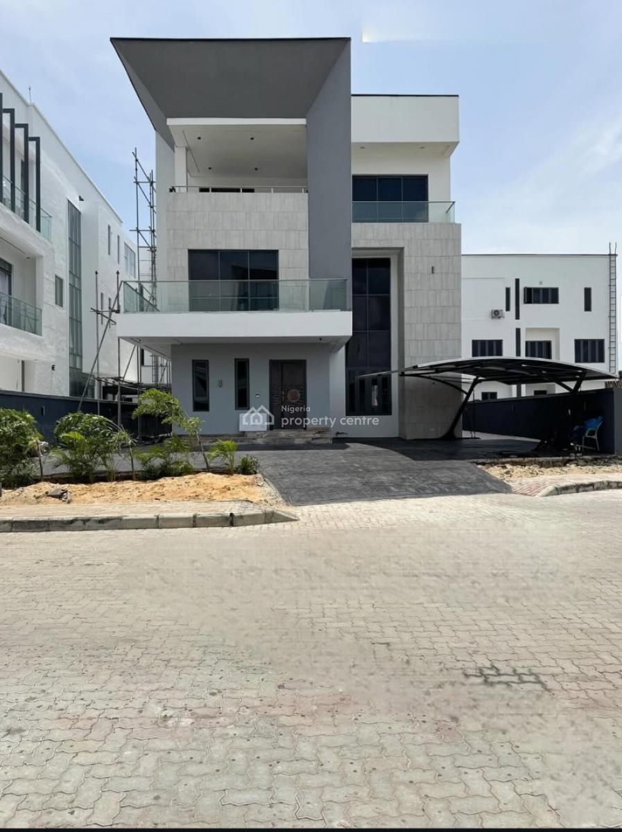 5 Bedroom Detached Duplex with a Bq, Cinema and Study, Ikate, Lekki, Lagos, Detached Duplex for Sale