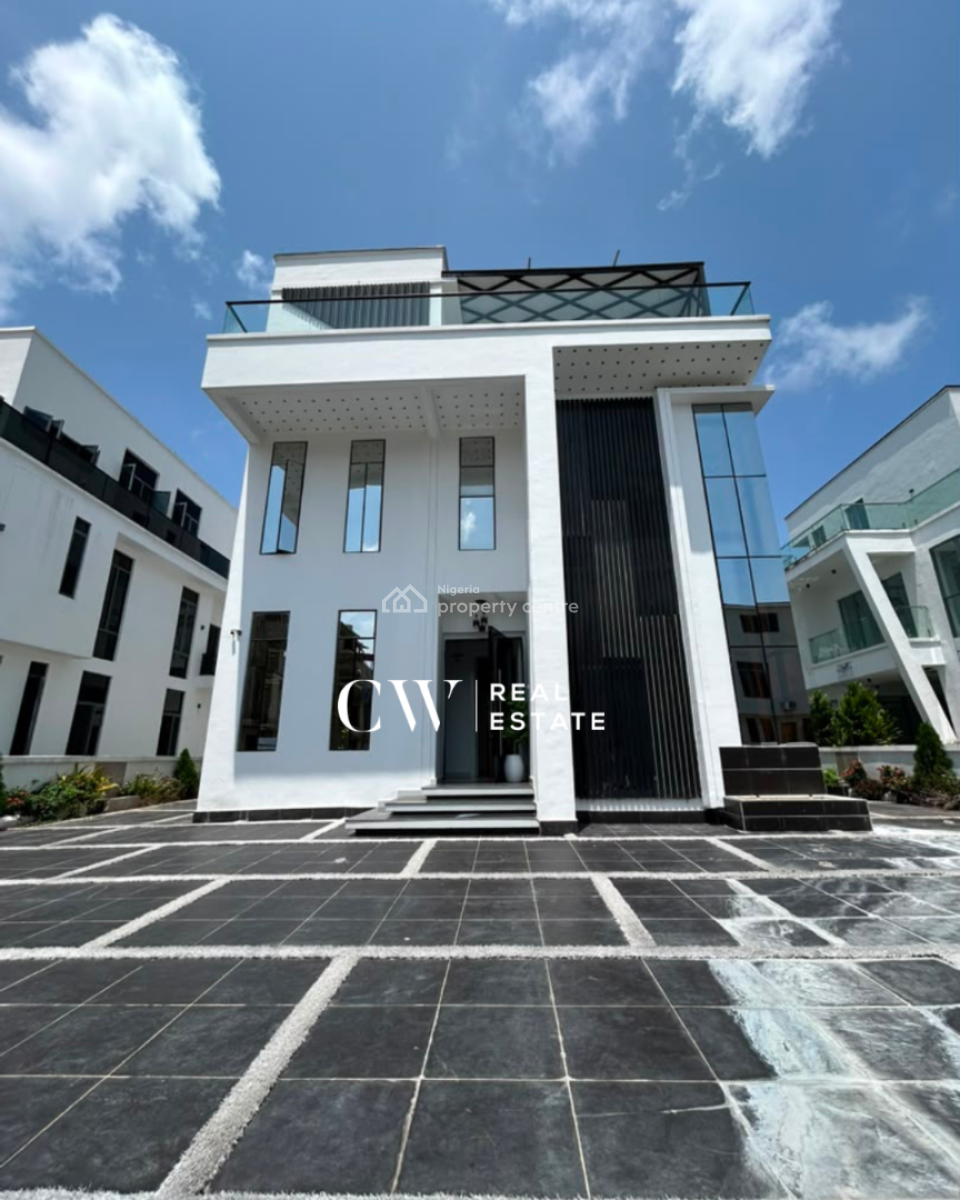 6 Bedroom Detached Smart Home with Bq, Osapa, Lekki, Lagos, Detached Duplex for Sale