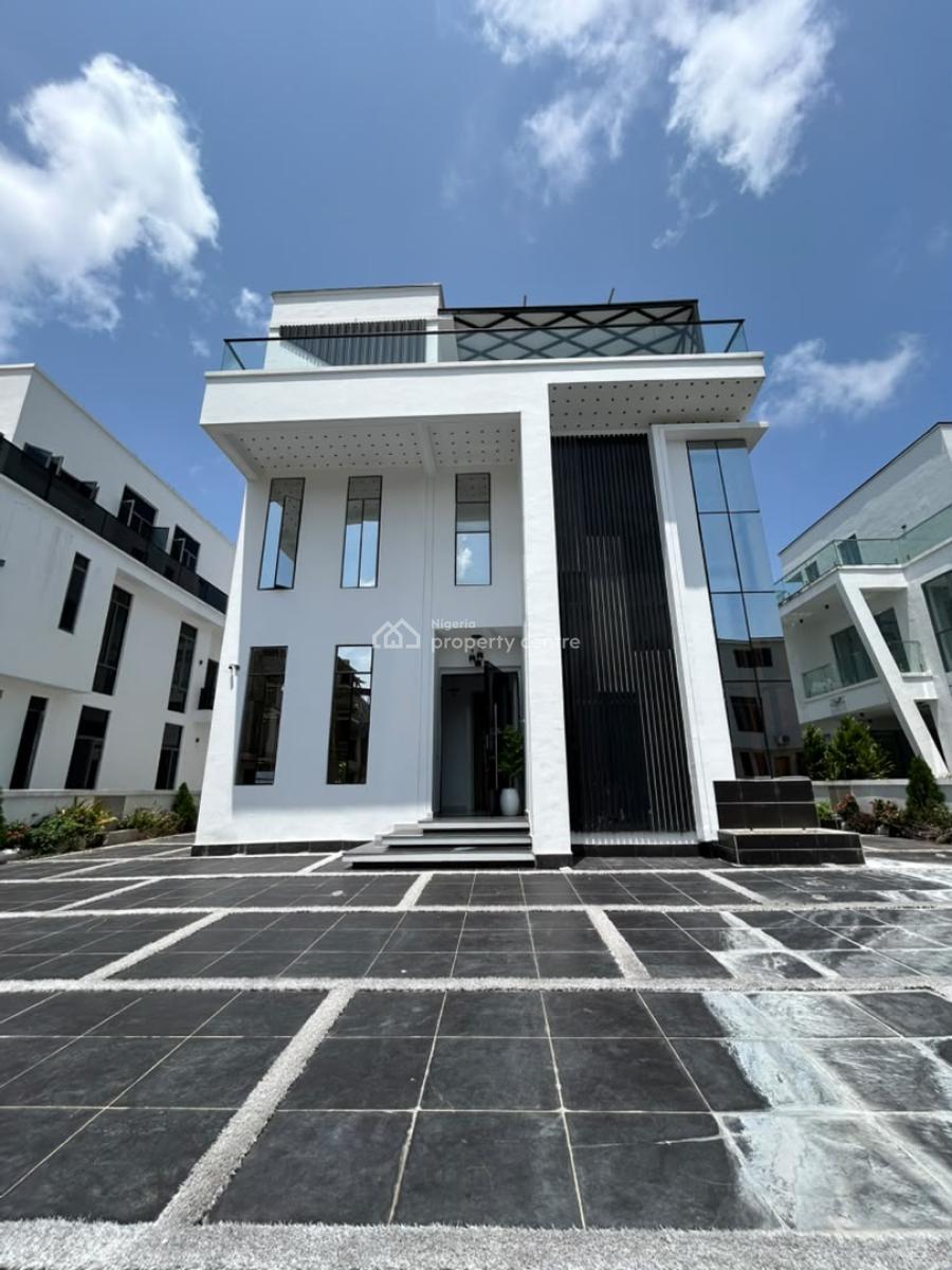 6 Bedroom Detached Smart Home with Bq, Osapa, Lekki, Lagos, Detached Duplex for Sale