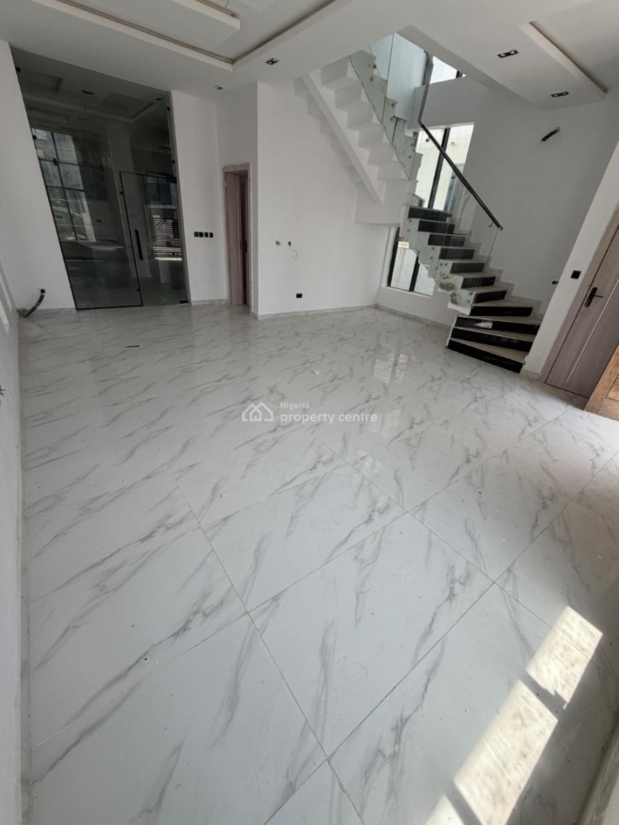Beautiful 4 Bedroom Fully Detached Duplex with a Bq and Swimming Pool, Chevron, Lekki, Lagos, Detached Duplex for Sale