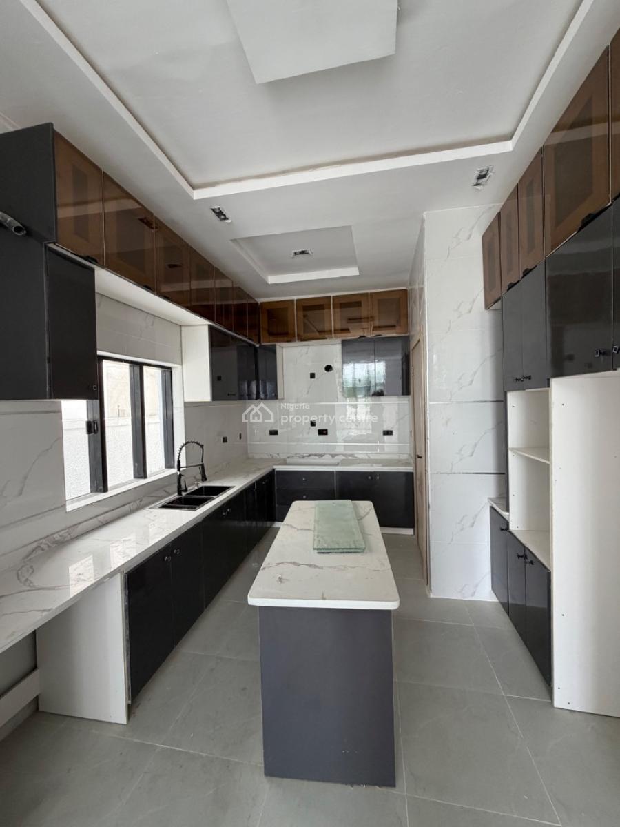 Beautiful 4 Bedroom Fully Detached Duplex with a Bq and Swimming Pool, Chevron, Lekki, Lagos, Detached Duplex for Sale