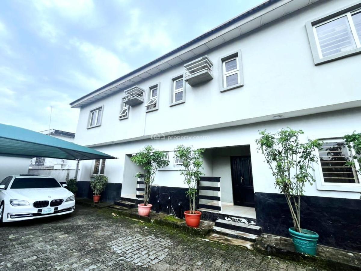 Self Serviced 4 Bedroom Terraced, Awolowo Road, Ikoyi, Lagos, Terraced Duplex for Rent