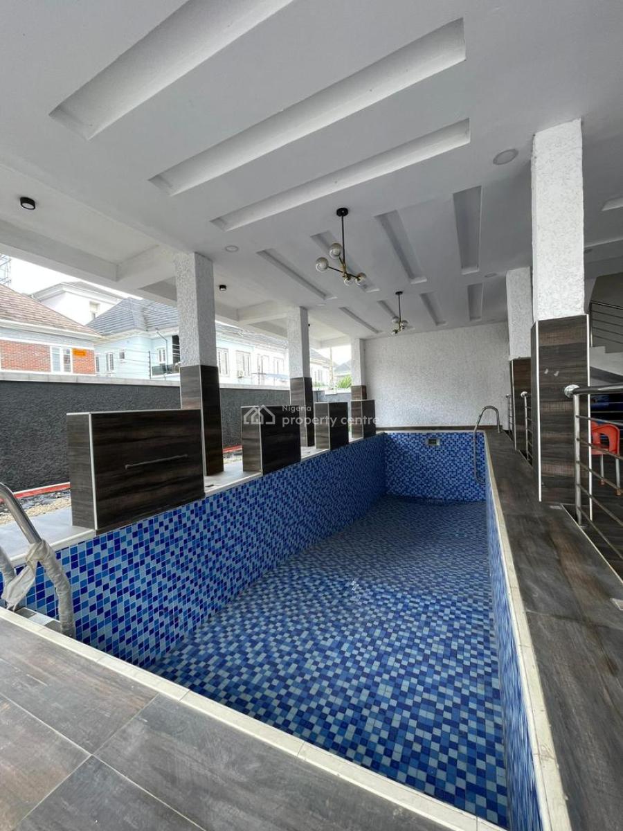 4 Bedroom Terrace Duplex with a Bq, Swimming Pool and Gym, Chevron, Lekki, Lagos, Flat / Apartment for Sale