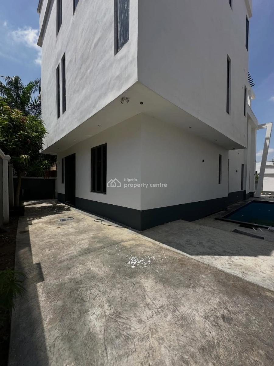 New 5 Bedroom Fully Detached Duplex + Boys Quarters 3 Living Room, Apo, Abuja, Detached Duplex for Sale