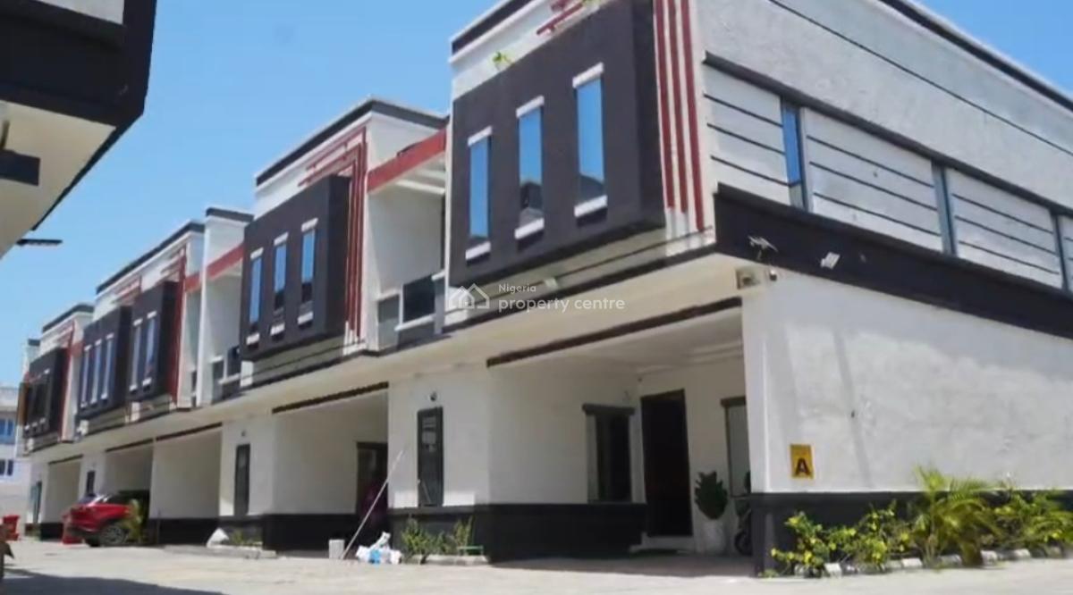 2bedroom Terrace Duplex No Bq, Along Orchid Road Before Cooplag Estate Lafiaji, Lekki, Lagos, Terraced Duplex for Sale
