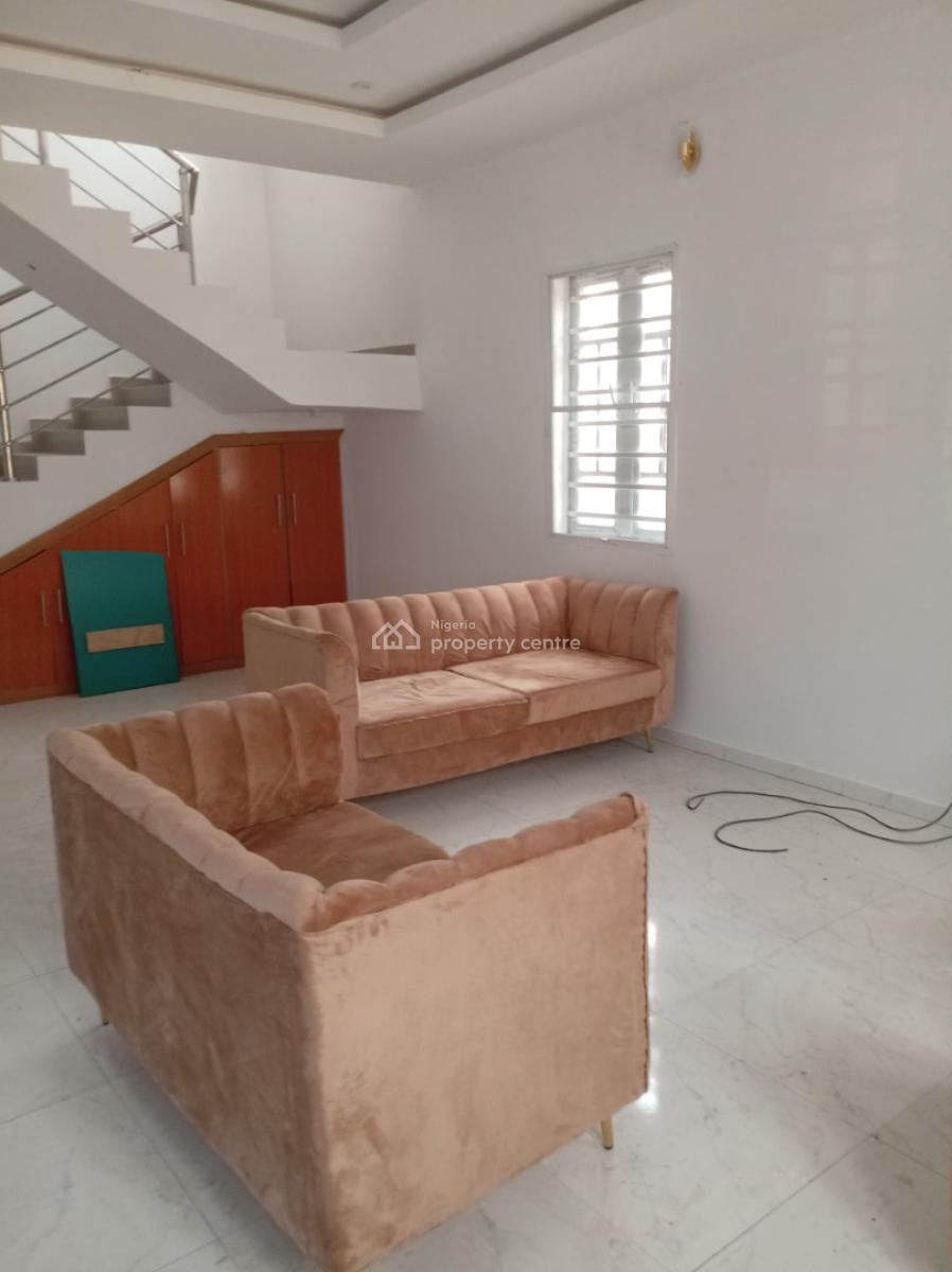 Luxury 3bedroom Terrace Duplex  with Bq in an Estate, Monastery Road, Sangotedo, Ajah, Lagos, Terraced Duplex for Rent
