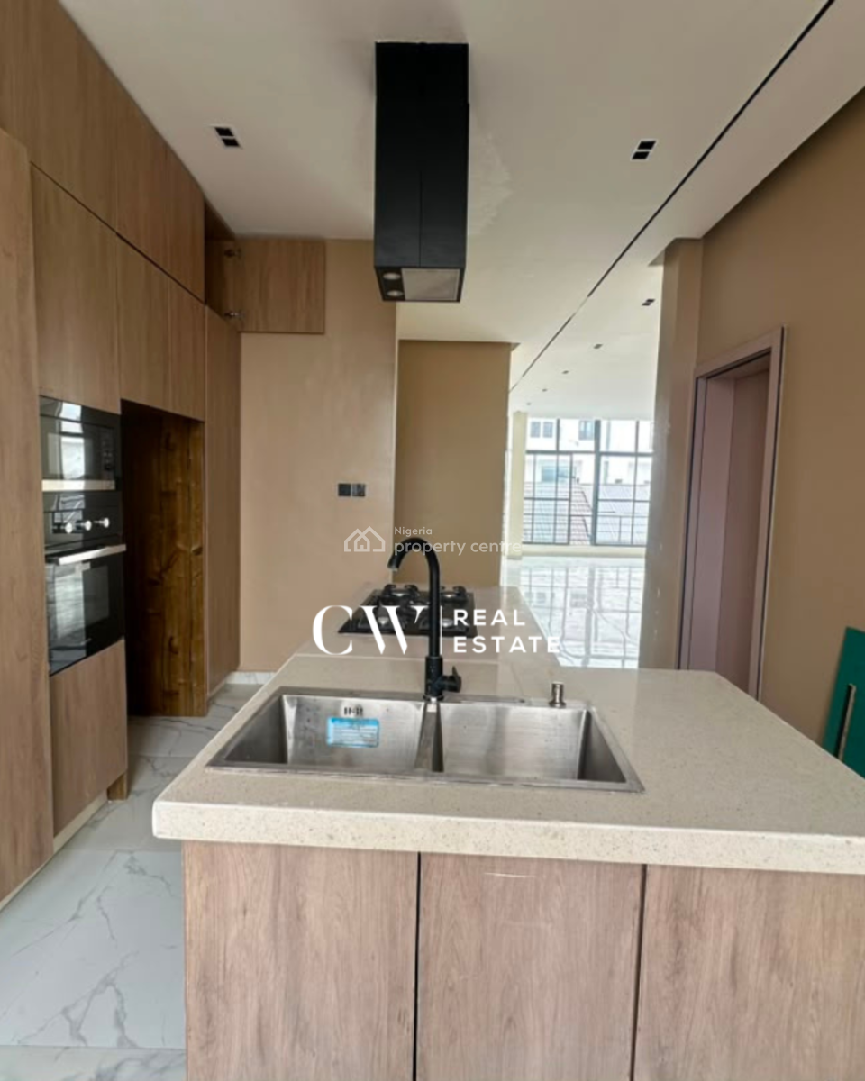 4 Bedroom Serviced Apartment, Ikate, Lekki, Lagos, Flat / Apartment for Rent