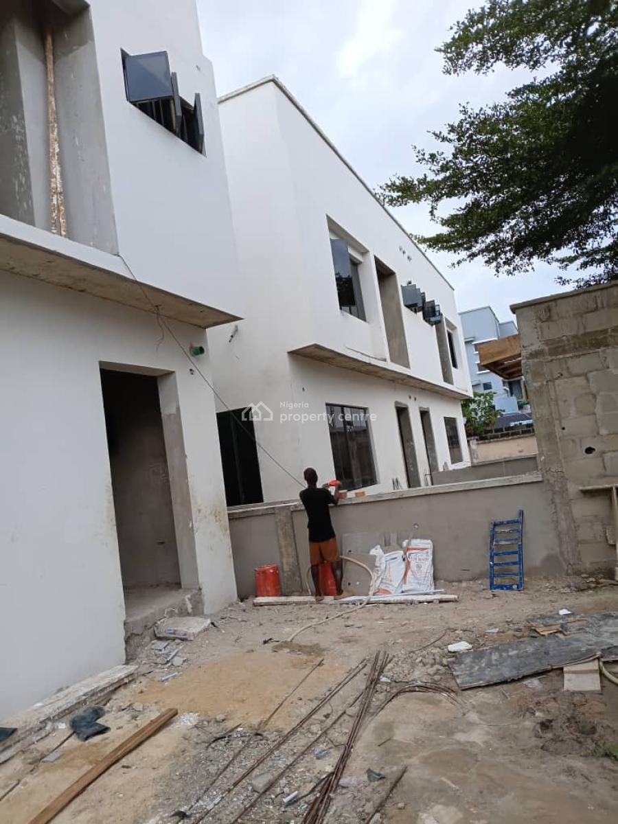 90% Completed 4-bedroom Fully Detached Duplex with 1-rm Bq,  Within a, Oniru Victoria Island, Victoria Island (vi), Lagos, Detached Duplex for Sale