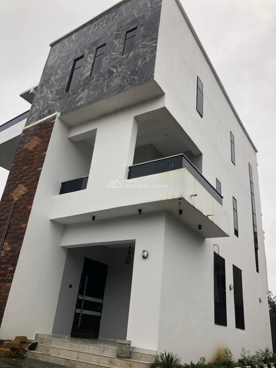 Luxury 4 Bedroom Detached Duplex, Ewet Housing Extension, Uyo, Akwa Ibom, Detached Duplex for Sale