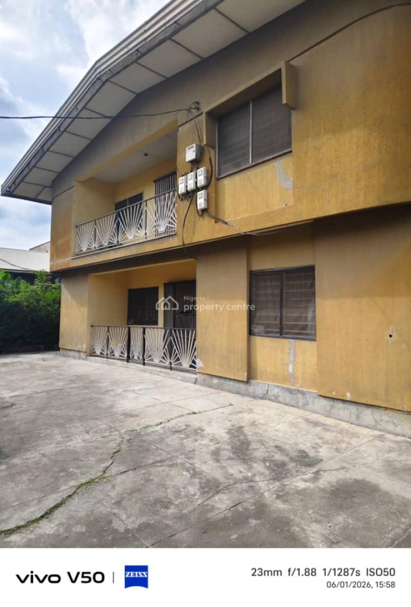 3 Plots of Solidly Built Storey Building with High Foundation., Off Ago Palace Way, Okota, Isolo, Lagos, Commercial Property for Sale