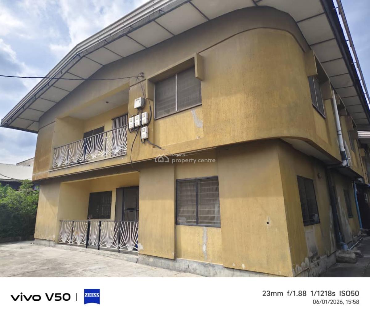 3 Plots of Solidly Built Storey Building with High Foundation., Off Ago Palace Way, Okota, Isolo, Lagos, Commercial Property for Sale