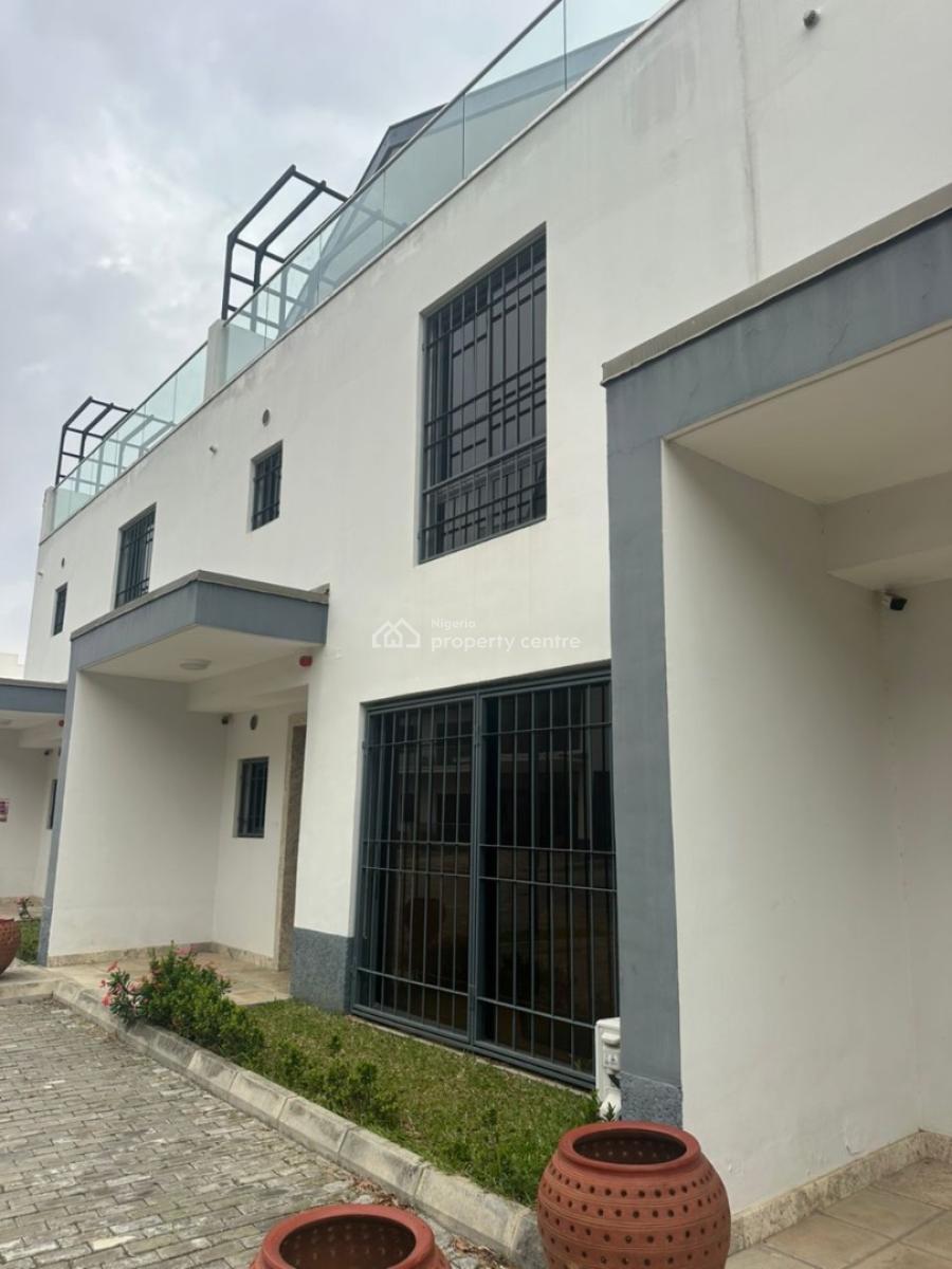 Luxury Smart 3 Bedroom Furnished and Service Duplex with Pool, Asokoro District, Abuja, Terraced Duplex for Rent