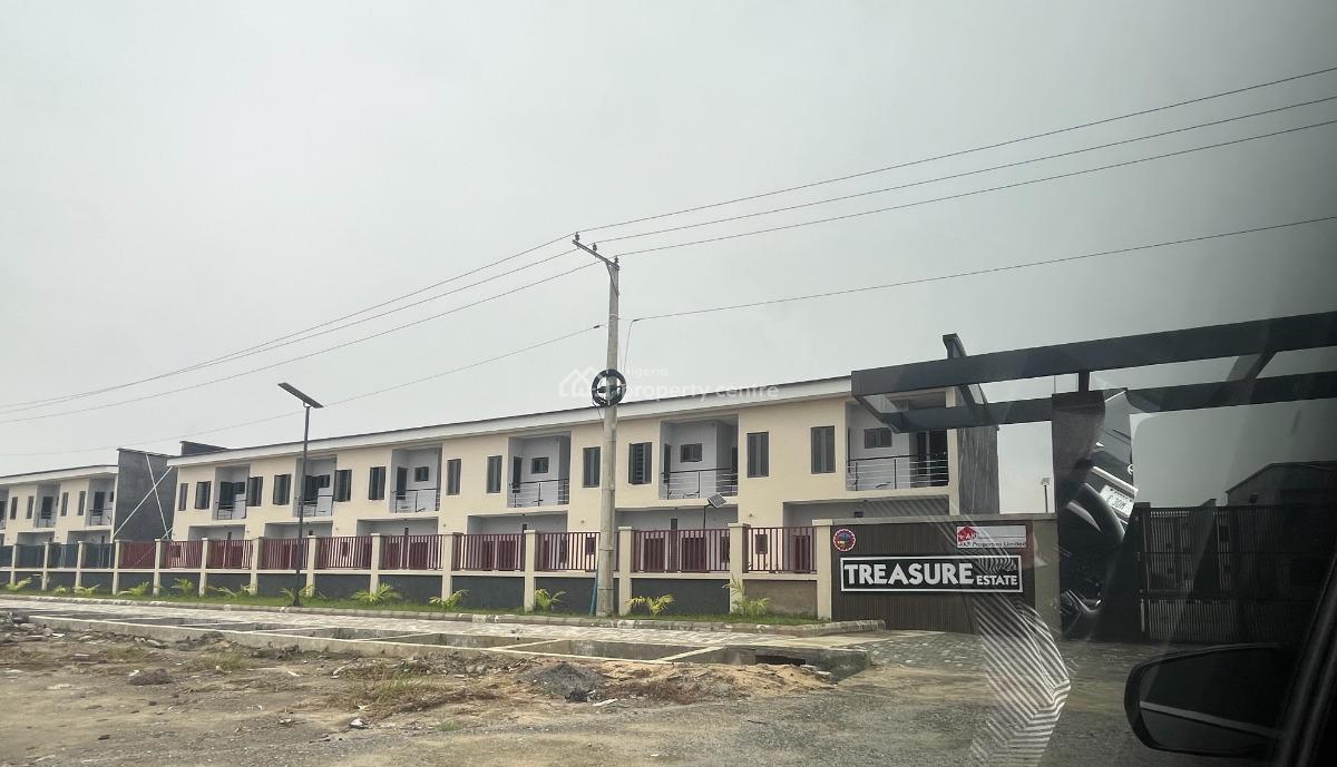 Brand New 2 Bedroom Serviced Terraced Duplex, Treasure Estate, Off Coastal Road, Ajah, Lagos, Terraced Duplex for Rent