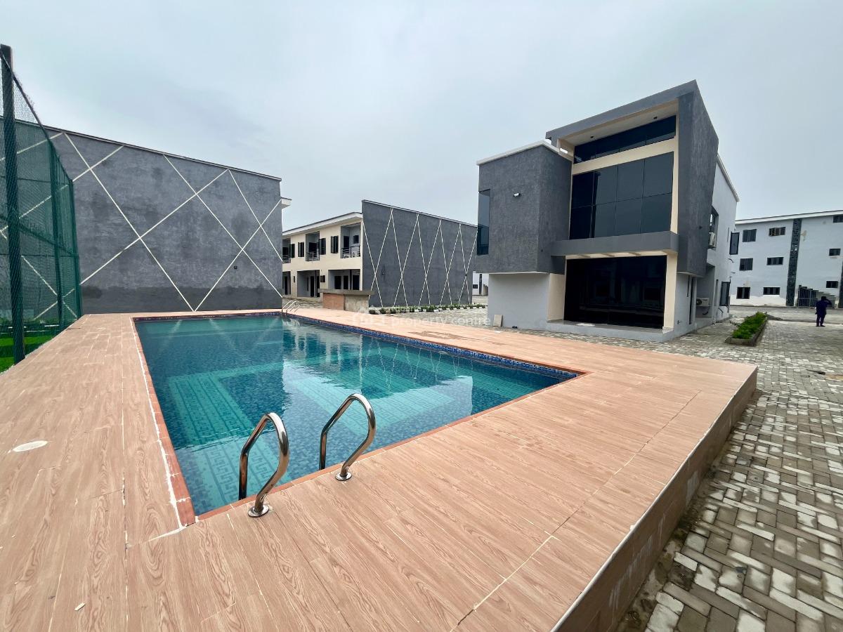 Brand New 2 Bedroom Serviced Terraced Duplex, Treasure Estate, Off Coastal Road, Ajah, Lagos, Terraced Duplex for Rent