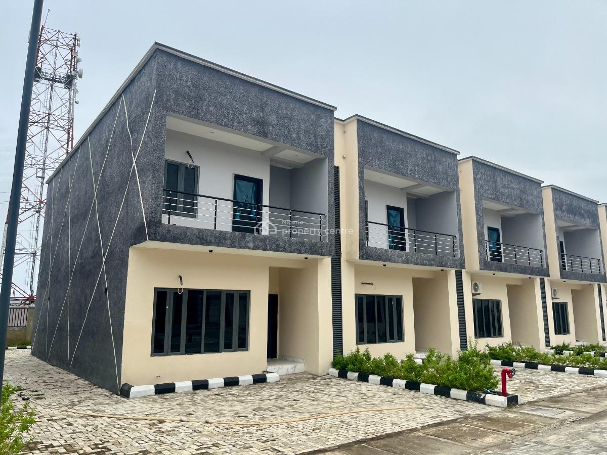 Brand New 2 Bedroom Serviced Terraced Duplex, Treasure Estate, Off Coastal Road, Ajah, Lagos, Terraced Duplex for Rent