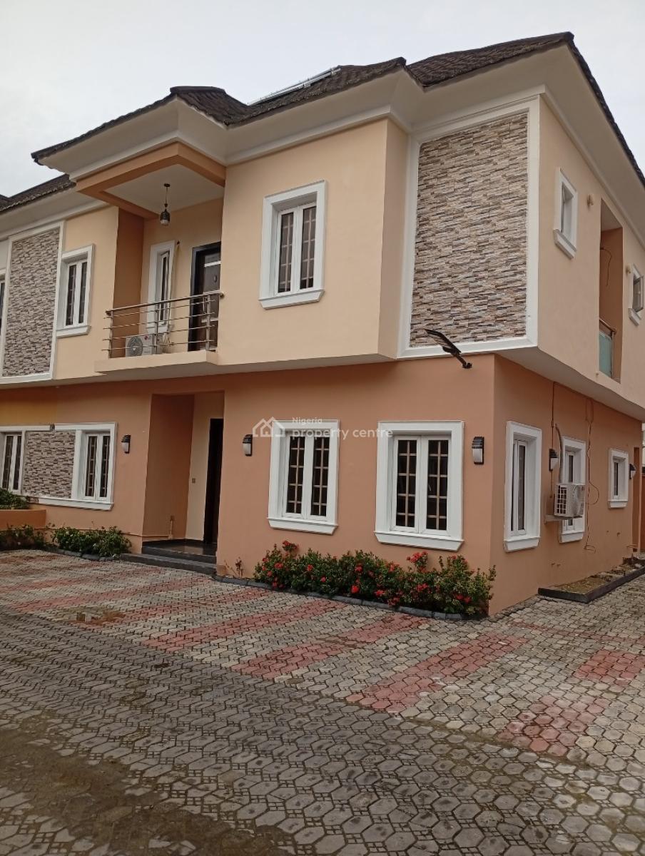 Beautifully Finished 4 Bedroom Semi-detached Duplex with Bq, Opposite Abijo Gra 2nd Gate, Lekki, Lagos, Semi-detached Duplex for Sale