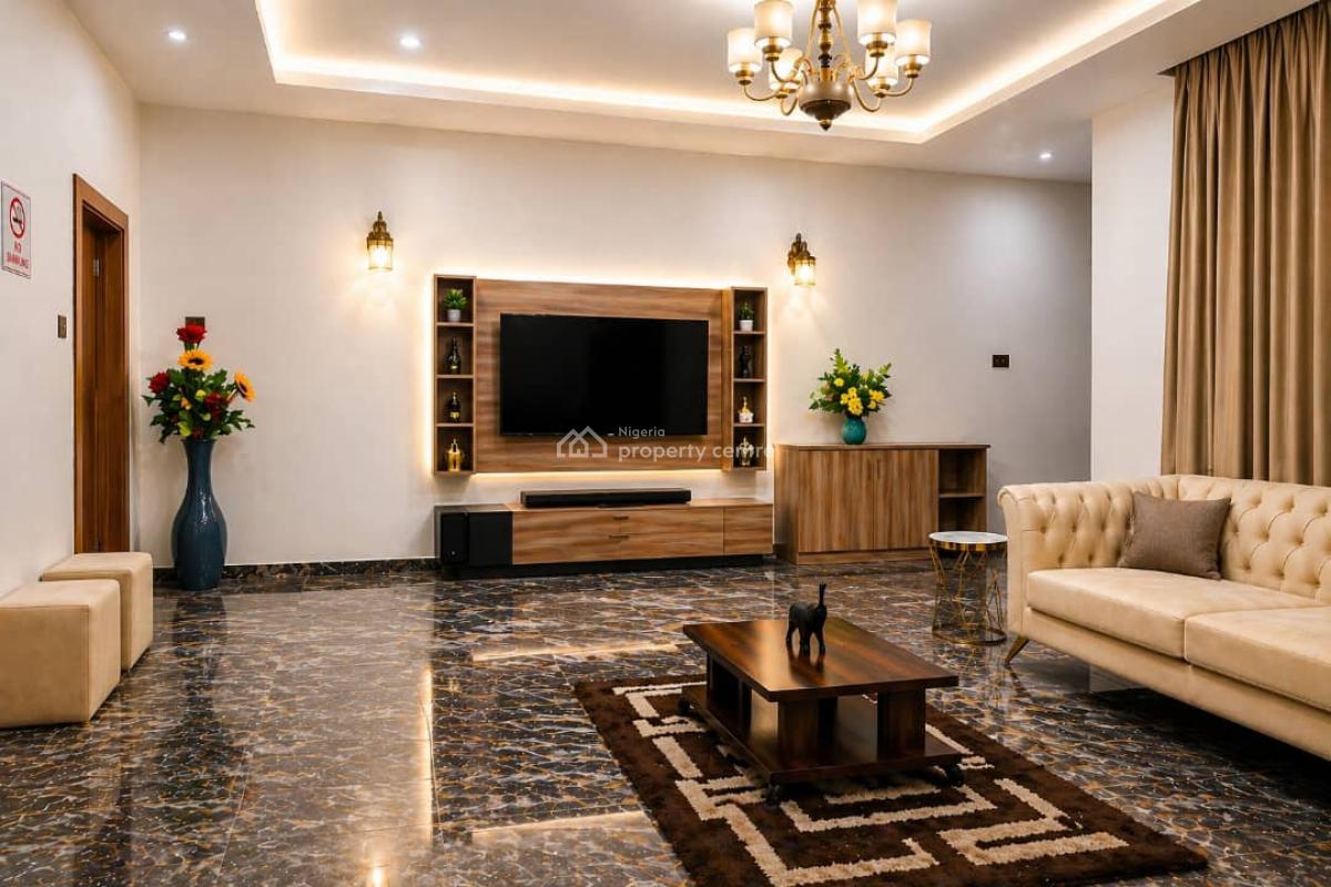 Luxury & Furnished 3-bedroom Flat, Guzape District, Abuja, Flat / Apartment for Rent