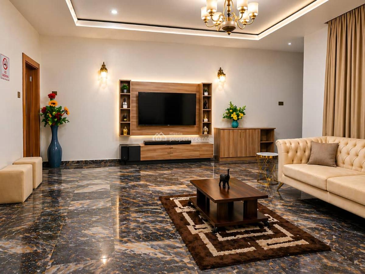 Luxury & Furnished 3-bedroom Flat, Guzape District, Abuja, Flat / Apartment for Rent