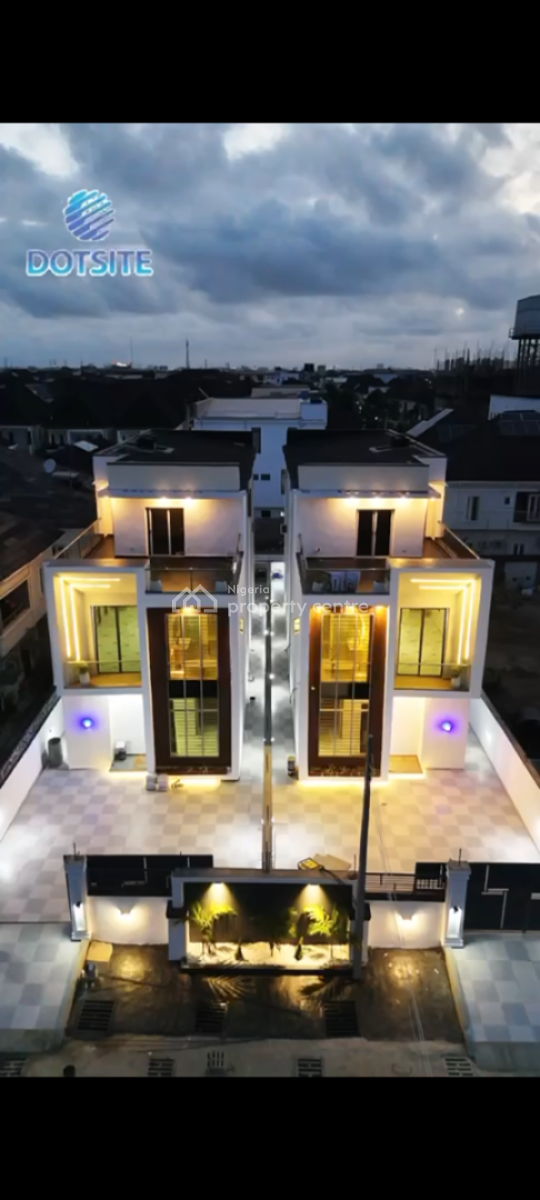 Luxurious 5 Bedroom Fully Detached Duplex with Swimming Pool and Cine, Chevron, Lekki, Lagos, Detached Duplex for Sale