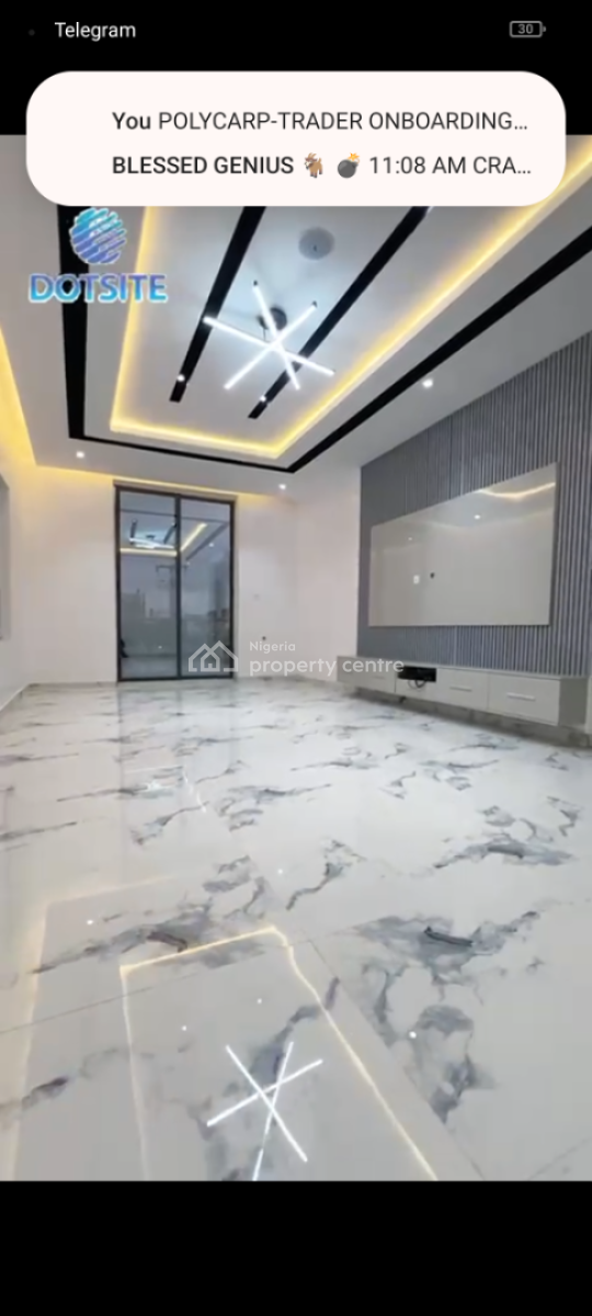 Luxurious 5 Bedroom Fully Detached Duplex with Pool and Cinema, Chevron, Lekki, Lagos, Detached Duplex for Sale
