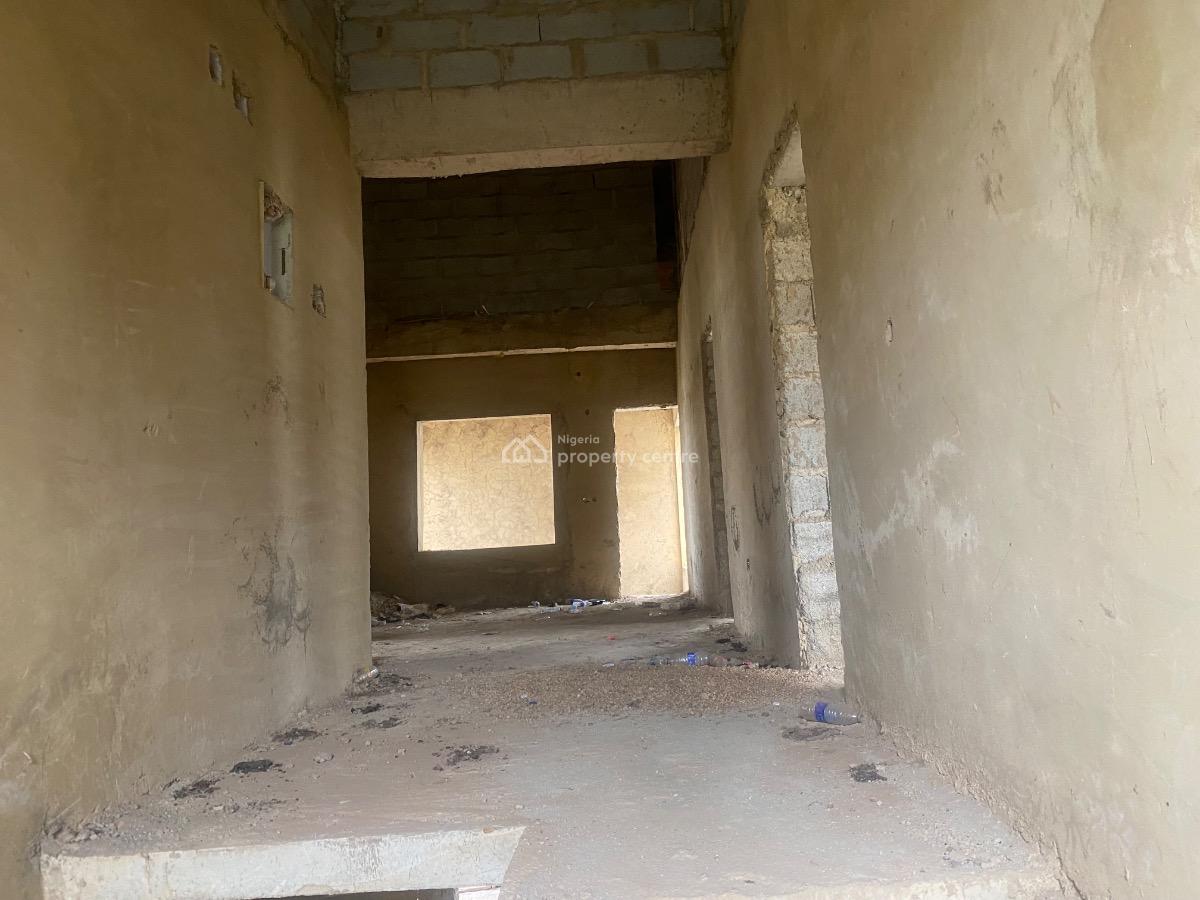5 Bedroom Duplex (carcass), Admiralty Estate, Asokoro District, Abuja, Semi-detached Duplex for Sale