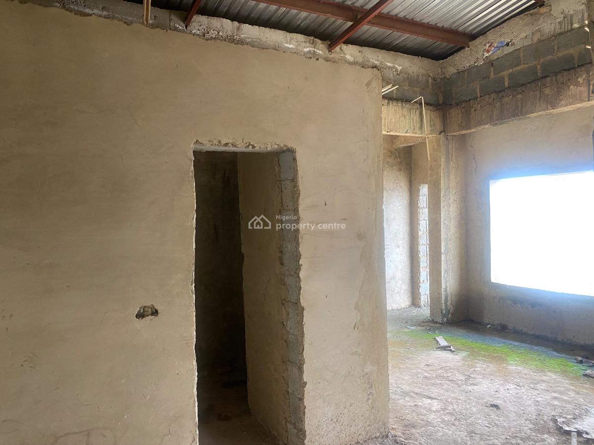5 Bedroom Duplex (carcass), Admiralty Estate, Asokoro District, Abuja, Semi-detached Duplex for Sale