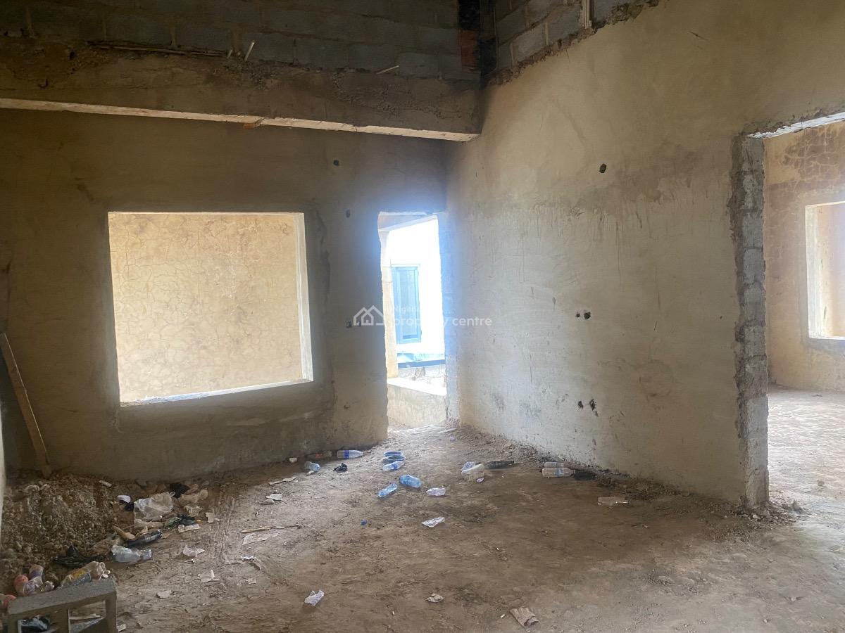 5 Bedroom Duplex (carcass), Admiralty Estate, Asokoro District, Abuja, Semi-detached Duplex for Sale