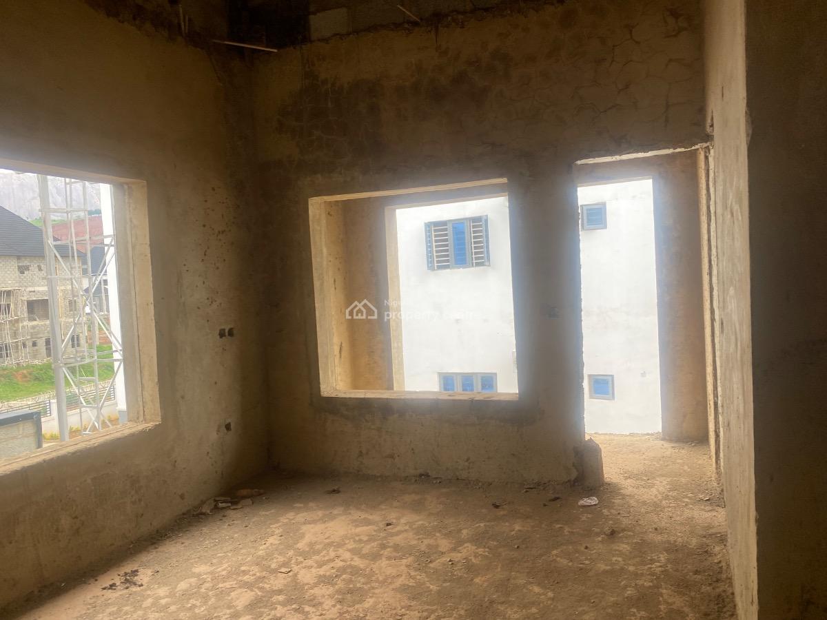 5 Bedroom Duplex (carcass), Admiralty Estate, Asokoro District, Abuja, Semi-detached Duplex for Sale
