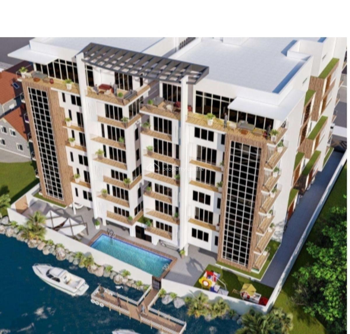 on Going Project 5bedroom Penthouse Waterfront with Bq, Pool, Ikoyi, Lagos, Terraced Duplex for Sale