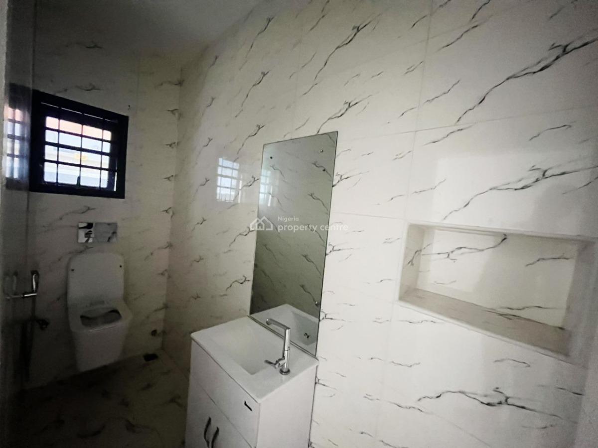 Newly Built 4 Bedroom Terraced Apartment with a Room Bq, Ogudu, Lagos, Terraced Duplex for Rent