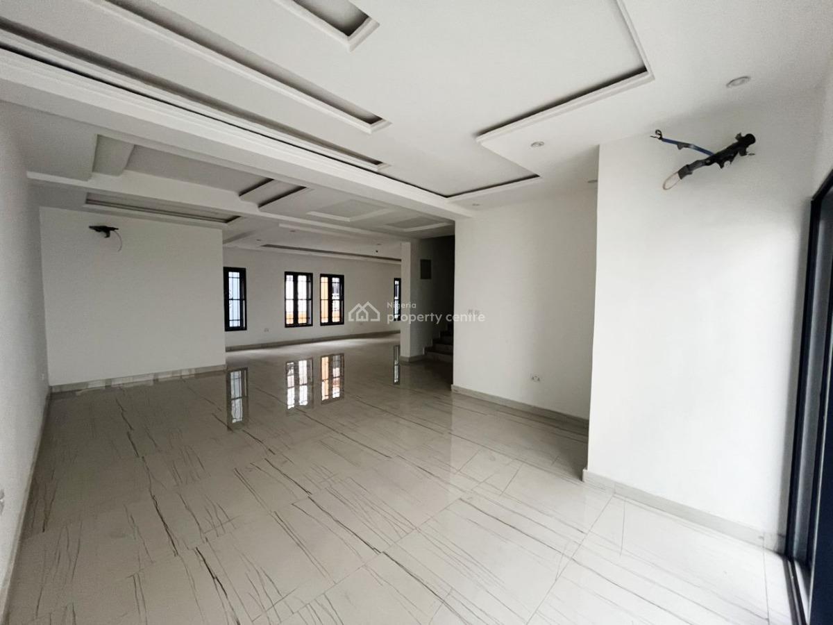 Newly Built 4 Bedroom Terraced Apartment with a Room Bq, Ogudu, Lagos, Terraced Duplex for Rent