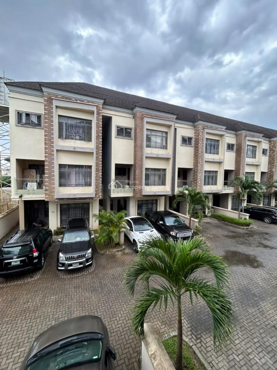4 Bedroom Terrace Duplexes with Bq, Osapa, Lekki, Lagos, Terraced Duplex for Rent
