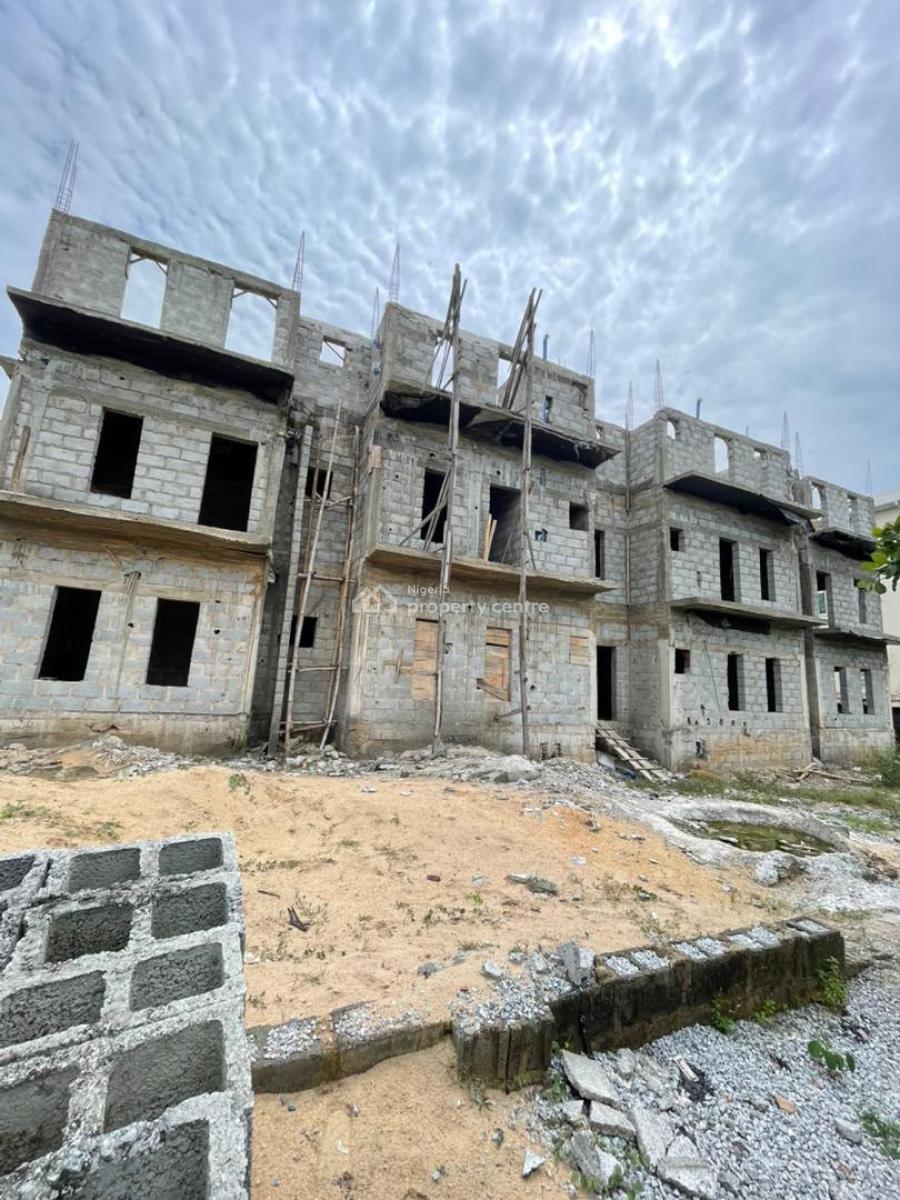 3 Bedroom Blocks of Flat with Bq (finished & Semi-finished Levels), After Cedar Crest, Apo, Abuja, Flat / Apartment for Sale