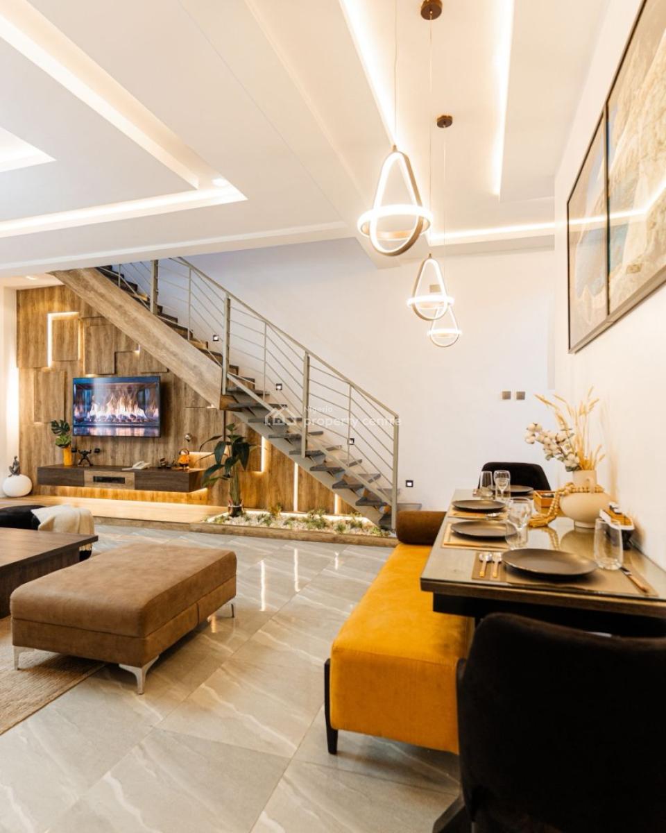2bedroom Maisonette Luxury Apartment Fully Furnished and Serviced., By White Sand School., Lekki Phase 1, Lekki, Lagos, Flat / Apartment for Sale