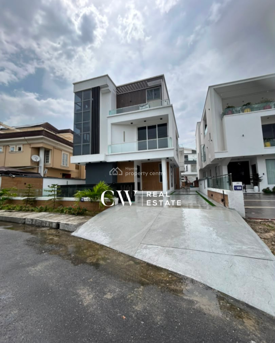 5 Bedroom Detached House with Bq in Osapa, Lekki, Osapa, Lekki, Lagos, Detached Duplex for Sale