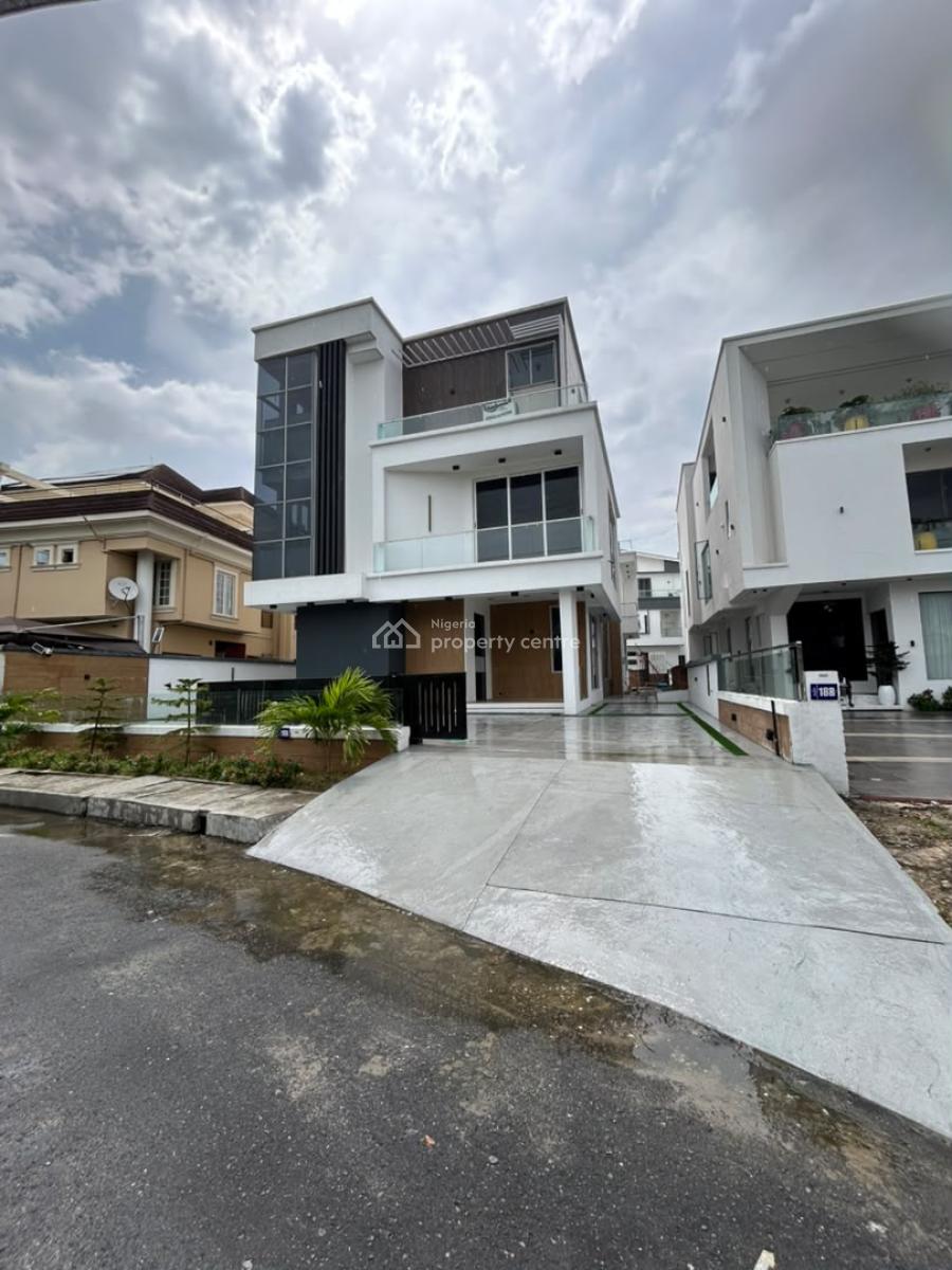 5 Bedroom Detached House with Bq in Osapa, Lekki, Osapa, Lekki, Lagos, Detached Duplex for Sale