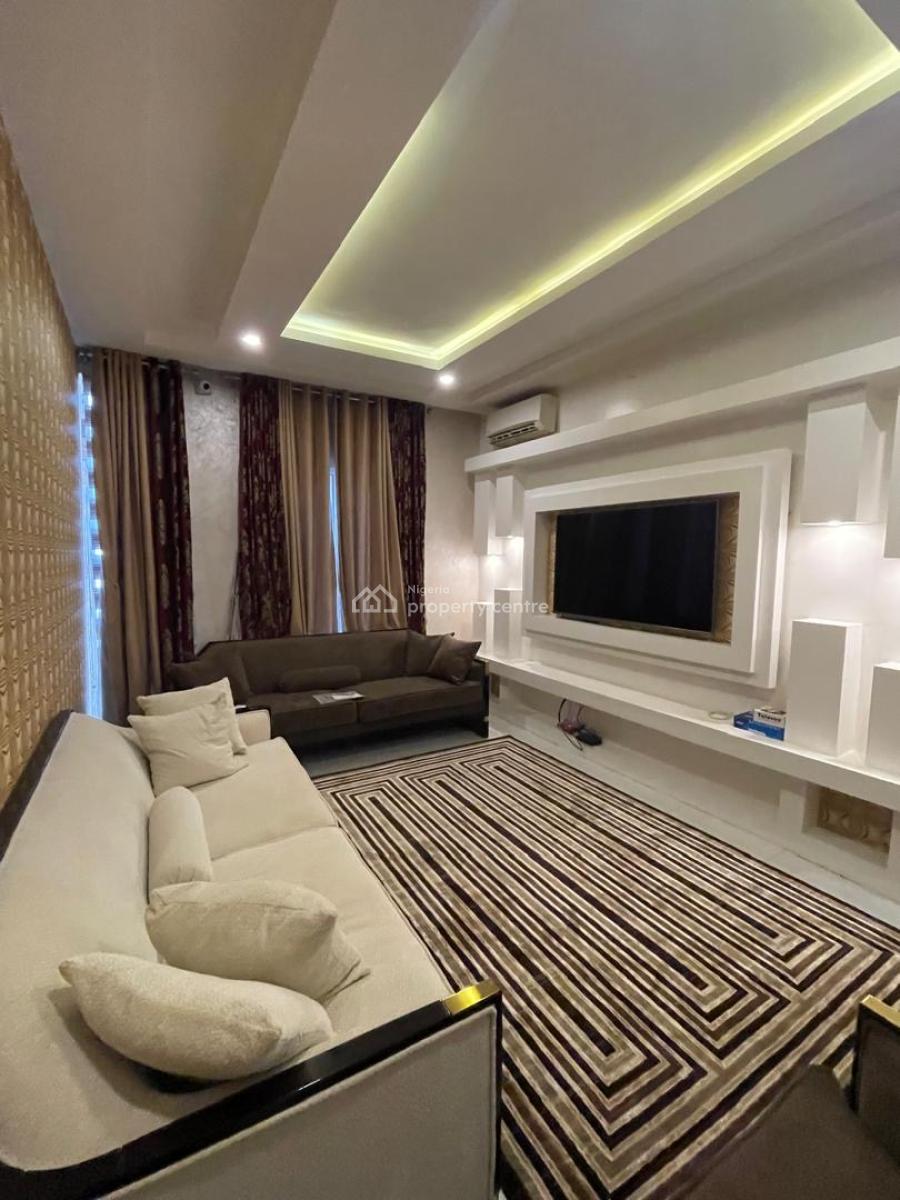 Fully Furnished 4 Bedrooms Terraced Duplex, Guzape District, Abuja, Flat / Apartment for Rent