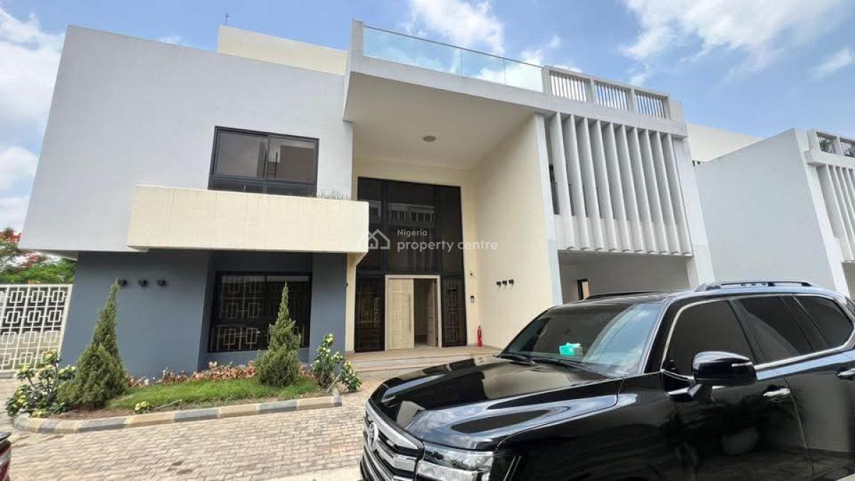 Executive 6-bedroom Fully Detached Duplex with a Study Room, Apo, Abuja, Detached Duplex for Rent