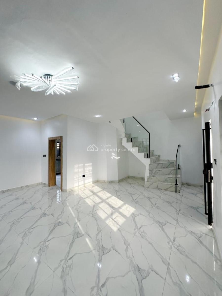 4 Bedroom Terrace with a Room Bq and Modern Pop Ceiling, Ikota, Lekki, Lagos, Terraced Duplex for Sale