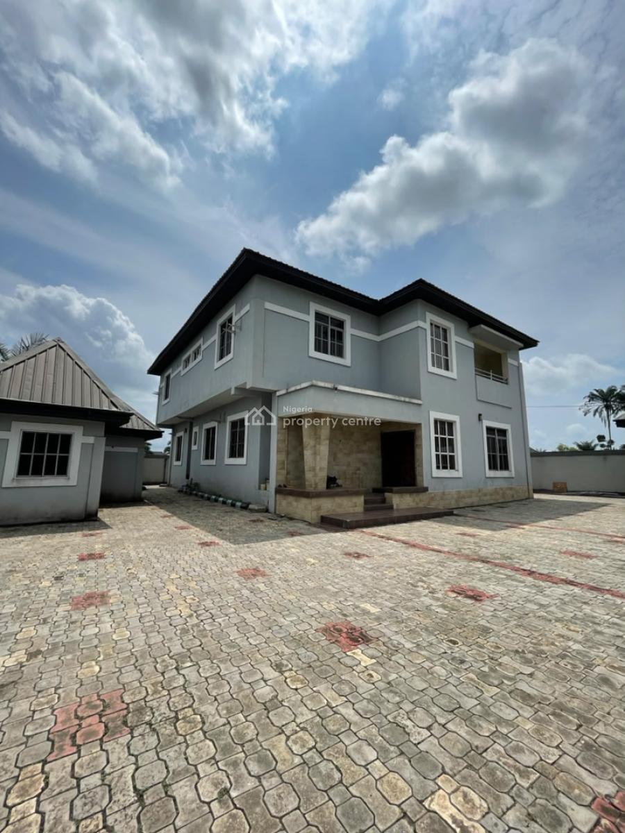 4bedroom Duplex with Bq and Cinema, Apu Road, Rukpokwu, Port Harcourt, Port Harcourt, Rivers, Detached Duplex for Sale