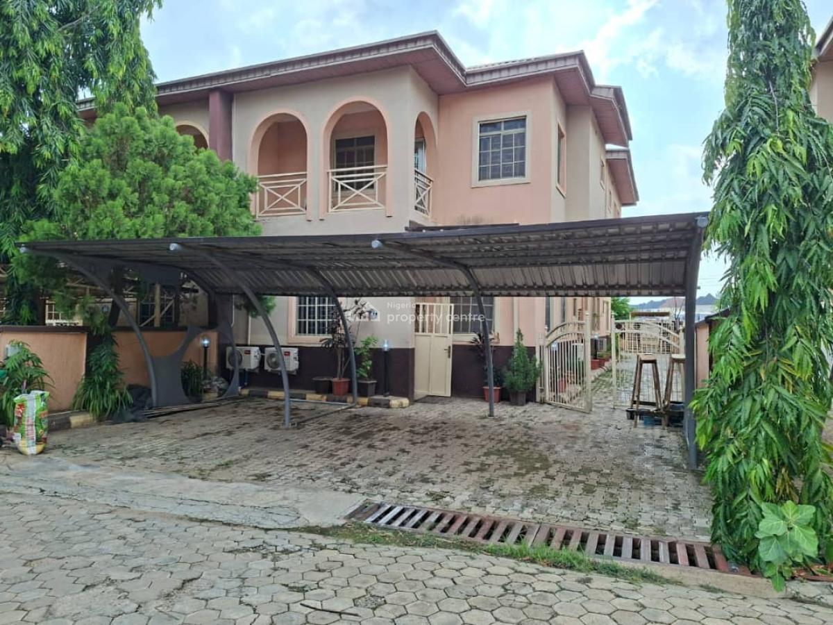Beautiful 4 Bedroom Furnished Semi Detached Duplex,bq in an Estate, Mabushi, Abuja, Semi-detached Duplex for Rent