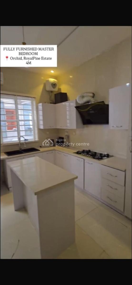 Serviced Master Bedroom with Shared Kitchen, Orchid Road, Lekki, Lagos, Flat / Apartment for Rent