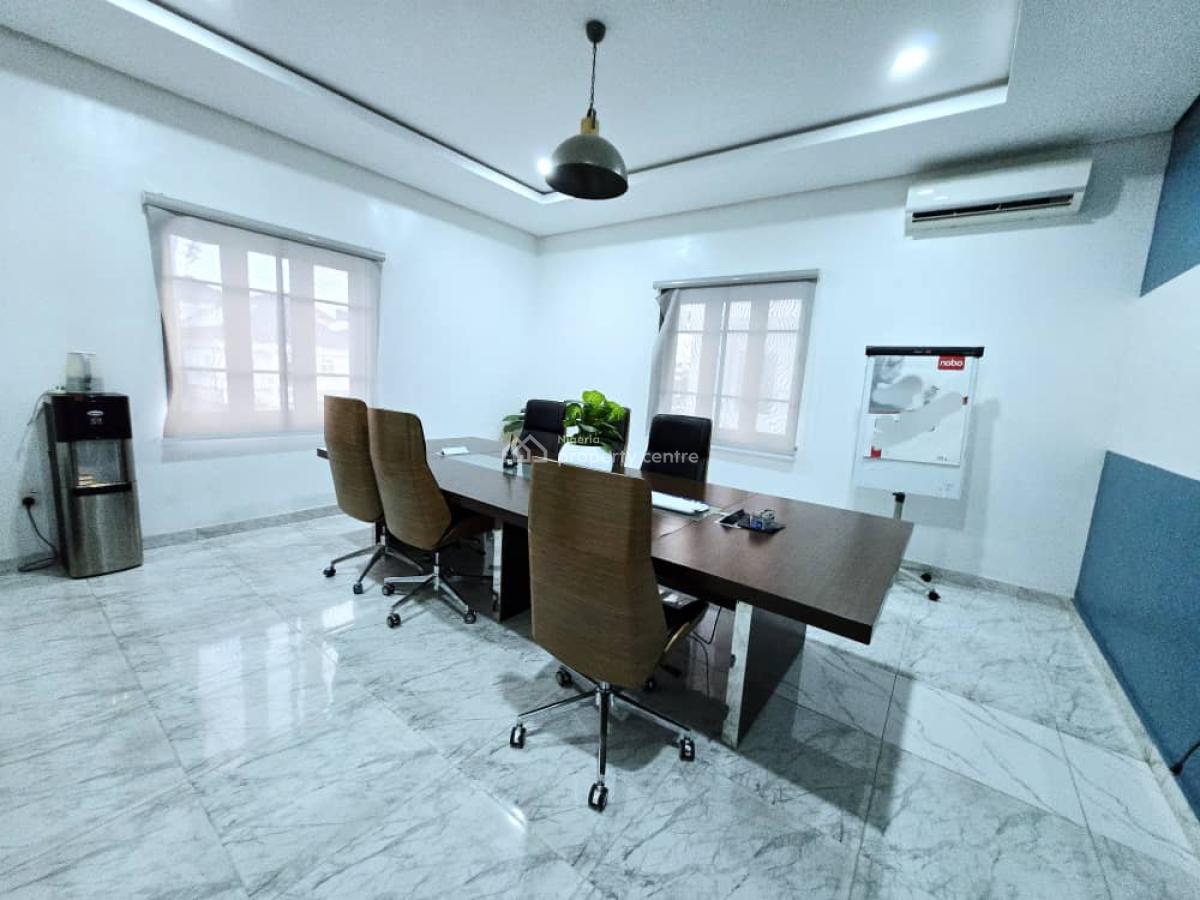 3 Rooms Office Space Out of a 5 Bedroom Detached, Lekki Phase 1, Lekki, Lagos, Office Space for Rent