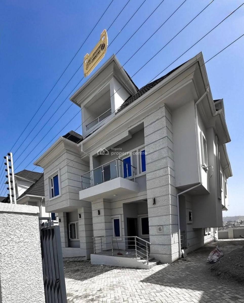 Brand New Fully Detached 5-bedroom Duplex, Guzape District, Abuja, Detached Duplex for Sale