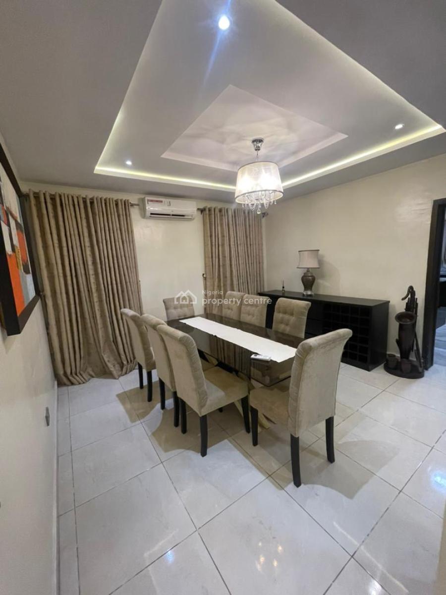 Fully Furnished Spacious 4 Bedroom Detached Duplex with a Room Bq, Megamound Estate Lekki County Homes, Ikota, Lekki, Lagos, Detached Duplex for Rent