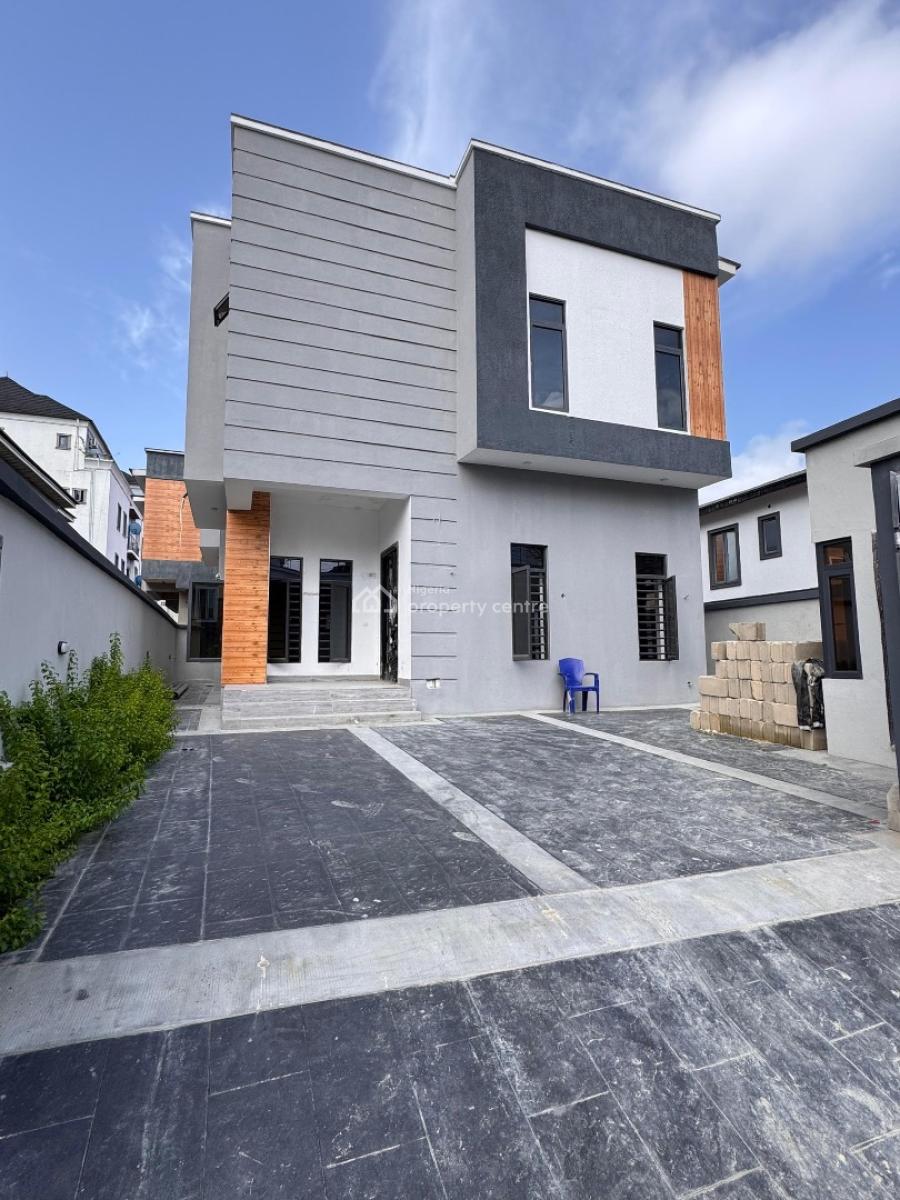 Contemporary 4-bedroom Detached Duplex, Chevron, Lekki, Lagos, Detached Duplex for Sale