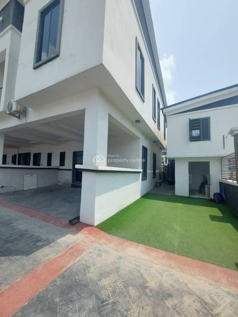 New and Spacious 3 Bedroom Terrace Duplex with Bq, Ikota, Lekki, Lagos, Terraced Duplex for Rent