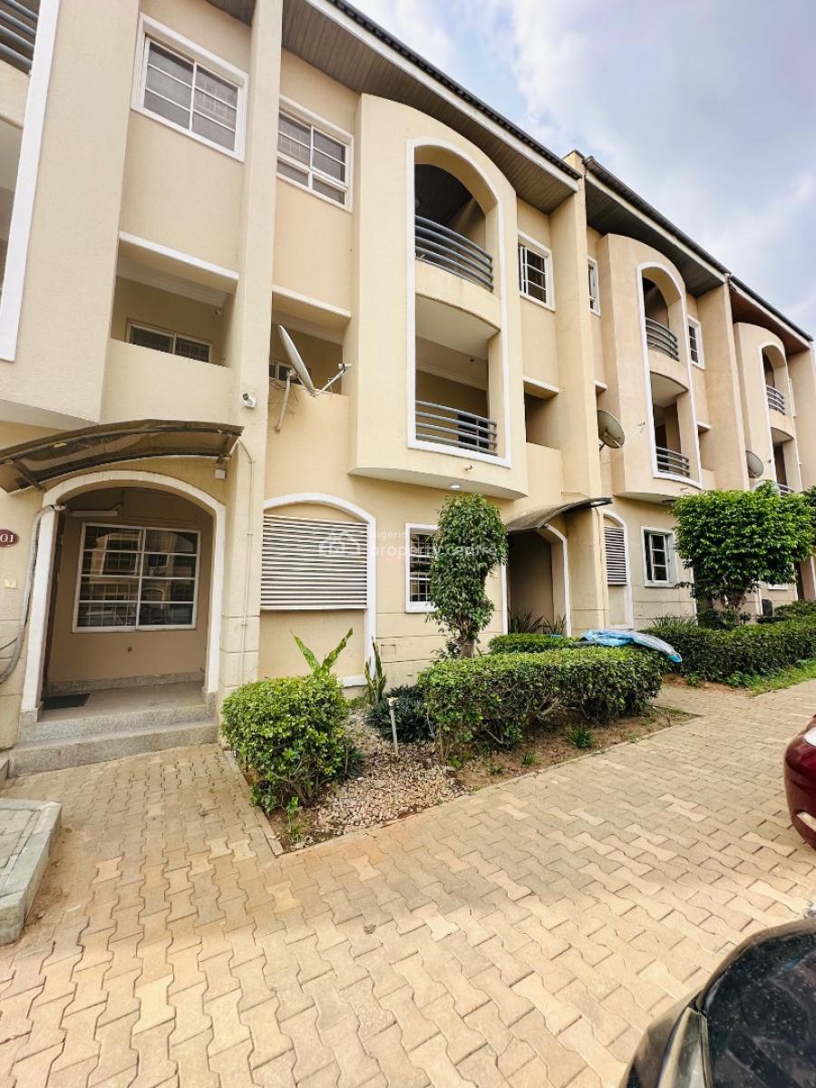 Tastefully Finished 4 Bedroom Terrace Duplex with 1 Room Boys Quarters, Alpha Estate, Wuye, Abuja, Terraced Duplex for Rent
