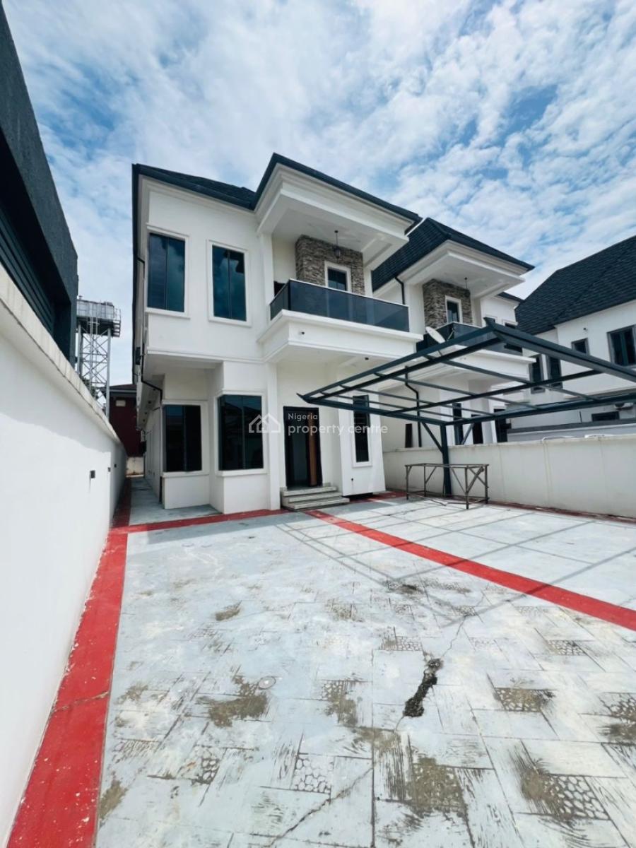Distress Deal : Spacious 5 Bedroom Fully Detached Duplex, Osapa London, Osapa, Lekki, Lagos, Semi-detached Duplex for Sale